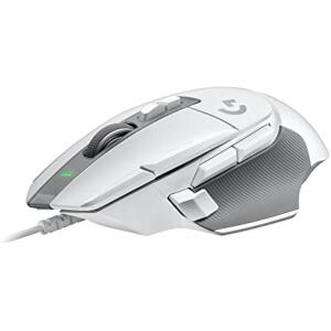Logitech White G502 X Wired Gaming Mouse