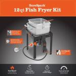 LOCO 12 Qt Fish Fryer with SureSpark Ignition
