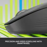 Logitech Signature M550 L Bluetooth Optical Mouse with Silent Clicks – Graphite