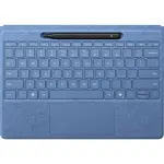 Microsoft - Surface Slim Pen (2nd Edition) and Pro Flex Keyboard for Pro (11th Edition) - Sapphire (8YU-00024)