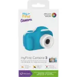 MyFirst Camera 3 Kids Digital Camera (16MP, Selfie Lens, Shockproof) – Blue