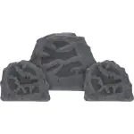 Sonance - MAGROCKS2.1 - Mag Series 2.1-Ch. Outdoor Rock Speaker System (Each) - Charcoal Gray Granite (93499)