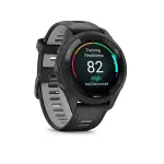 Garmin - Forerunner 265 GPS Smartwatch 46 mm Fiber-Reinforced polymer - Black (010-02810-00)