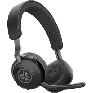 JLab - Epic Work ANC Wireless On-Ear Headset - Graphite (HBEPICWORKRBLK63)