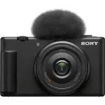 Sony ZV-1F Vlog Camera for Content Creators – Black