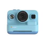 Hunkstar Kids Instant Print Camera with Dual Lens & 32GB Card – Blue