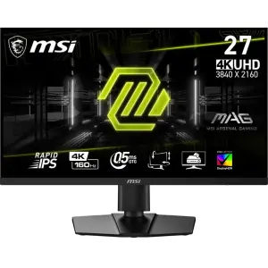MSI - MAG 274UPF E2 27" LCD 4K UHD 160Hz 1ms G-SYNC compatible Monitor - Metallic Black (MAG 274UPF E2)