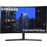 Samsung 27" F398 FHD Curved Monitor – AMD FreeSync, HDMI/DP – Glossy Black