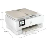 HP ENVY Inspire 7955e Wireless All-in-One Photo Printer – White & Sandstone
