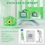 Contixo KC3 Kids 1080P Selfie Camera with Games – Green