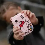 Kidamento - Model P Instant Print Digital Camera - Pink (Hello Kitty)