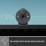 Logitech - Brio 300 1920x1080p USB-C Webcam - Graphite (960-001497)