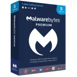Malwarebytes - Premium (5-Devices) - Android, Apple iOS, Chrome, Mac OS, Windows