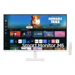 Samsung - M50D 27" LED FHD 60Hz 4ms Smart Monitor with HDR 10 (HDMI, USB) - White