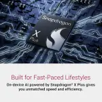 Dell - Inspiron 14 Plus 14" QHD Touch Screen Laptop Copilot+PC - Snapdragon X Plus - Ice Blue