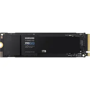 Samsung 990 EVO 1TB Internal SSD – PCIe 4.0x4 / 5.0x2, Up to 5,000MB/s