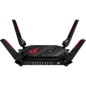 ASUS - ROG Rapture GT-AX6000 Dual-Band Wi-Fi 6 Router - Black (GT-AX6000)