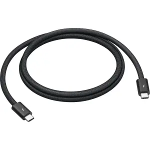 Apple - Thunderbolt 4 Pro Cable (1 m) - Black (MU883AM/A)