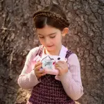 Kidamento - Model P Instant Print Digital Camera - Pink (Hello Kitty)