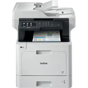 Brother - MFC-L8900CDW Wireless Color All-in-One Laser Printer - White (MFC-8900CDW)