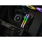 CORSAIR VENGEANCE RGB 32GB (2x16GB) DDR5 6000MHz Desktop RAM – Black