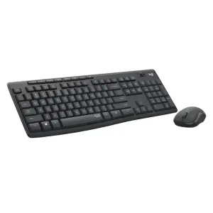 Logitech - MK295 Full-size Wireless Keyboard and Mouse Combo for Windows and Chrome OS - Graphite (920-009782)