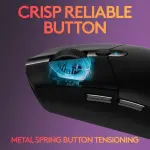 Logitech G305 LIGHTSPEED Wireless Gaming Mouse with 12,000 DPI HERO Sensor – Black