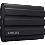 Samsung - Geek Squad Certified Refurbished T7 Shield 4TB External USB 3.2 Gen 2 Rugged SSD IP65 Water Resistant - Black (GSRF MU-PE4T0S/AM)