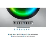 Samsung - 34" Odyssey QD-OLED G8 Curved Ultra-WQHD 175Hz, Gaming Monitor - Silver (LS34DG856SNXZA)