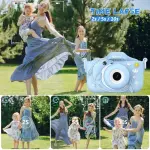 Contixo KC3 Kids 1080P Selfie Camera with Games – Blue