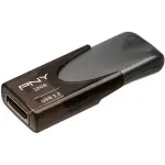 PNY Elite Turbo Attache 4 32GB USB 3.2 Flash Drive – Black