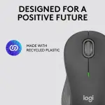 Logitech Signature M550 L Bluetooth Optical Mouse with Silent Clicks – Graphite