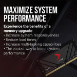 PNY 32GB XLR8 Gaming DDR4 3200 MHz SO-DIMM Memory Kit (2 x 16GB)