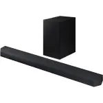 Samsung - HW-Q600C 3.1.2 Channel Q-series Soundbar with Wireless Subwoofer, Dolby Atmos and Q-Symphony - Titan Black (HW-Q600C)