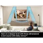 Samsung - HW-S800D 3.1.2 Channel Q-Series Ultra Slim Soundbar - Titan Black (HW-S800D)