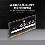 Corsair 32GB VENGEANCE Laptop DDR5 4800 MHz SO-DIMM Memory Kit (2 x 16GB)