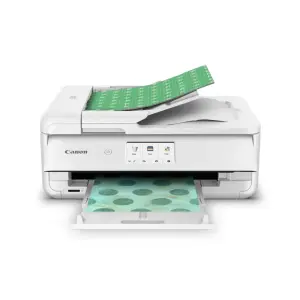 Canon - PIXMA TS9521Ca All-In-One Inkjet Printer - Wireless - White (2988C052)