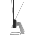 HP 21.5" FHD FreeSync Monitor – Silver & Black