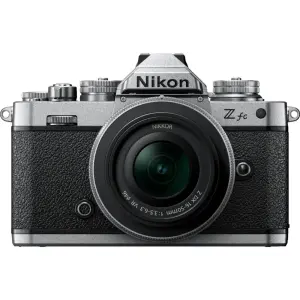 Nikon Z fc 4K Mirrorless Kit (16-50mm VR) – Black/Silver