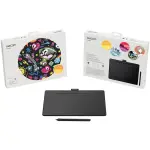 Wacom - Intuos Graphic Drawing Tablet for Mac, PC, Chromebook & Android (Medium) - Black (CTL6100WLK0)
