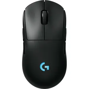 Logitech - PRO 2 LIGHTSPEED Lightweight Optical HERO 44K DPI Gaming Mouse - Wireless - Black (910-007246)