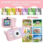 Contixo KC3 Kids 1080P Selfie Camera with Games – Pink
