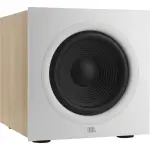 JBL - Stage 200P 10-Inch Powered Subwoofer - Latte (JBL200PWHTAM)