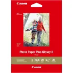 Canon - PP-301 Glossy Photo Plus II 5.12" x 7.1" 20-Count Paper - white (1432C0020)