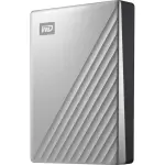 WD - My Passport Ultra 4TB- USB 3.0- External Portable Hard Drive - Silver (WDBFTM0040BSL-WESN)