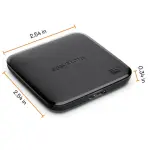 WD - easystore 1TB External USB 3.0 Portable SSD - Black (WDBAYN0010BBK-WEBB)