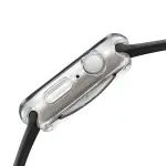 Insignia™ - Bumper Cases for Apple Watch 45mm (2-Pack) - Black/Clear (NS-AWBC45BC2)