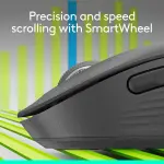 Logitech Signature M650 L Wireless Optical Mouse with Silent Clicks – Graphite
