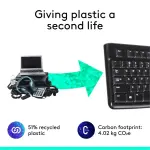 Logitech K120 Spill-Resistant Wired Keyboard – Black