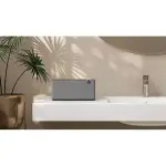 Klipsch - The Three Plus Premium Tabletop Bluetooth Speaker with Broadcast Mode - Walnut (1071967)